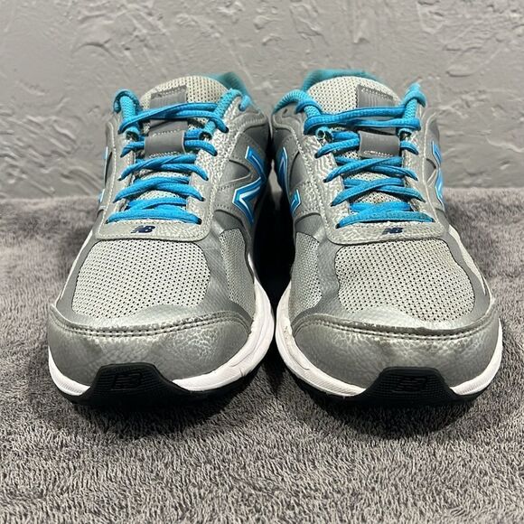 🔥🔥 NEW BALANCE 1540v3 Running Shoes Women Sz 9.5 (2E) Gray/Aqua - EUC - Picture 7 of 14